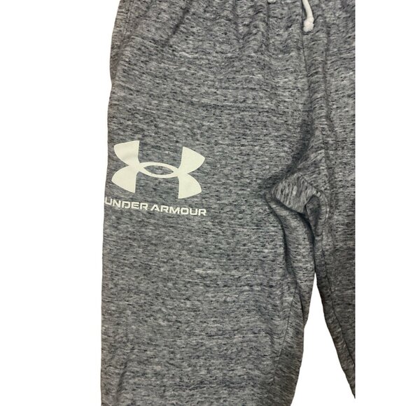 UA Under Armour Mens Sportstyle Terry Gray Jogger Pants Size Medium 1361642-112 - Picture 2 of 5